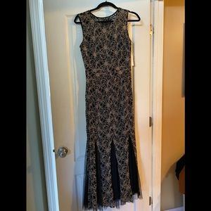 Black & Gold dress / gown